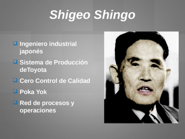 SHIGEO SHINGO