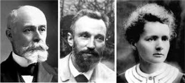 Premio Nobel de Física Marie Curie, Pierre Curie y Henri Becquerel
