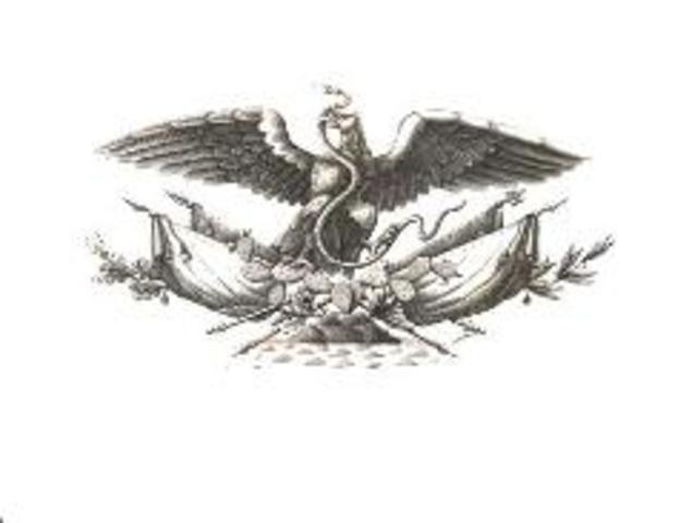 La Junta de Notables publica las Bases Orgánicas de la República Mexicana.