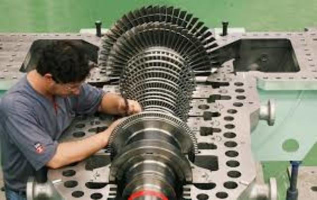 Turbina de vapor (Italia. 1629. Giovanni Branca)