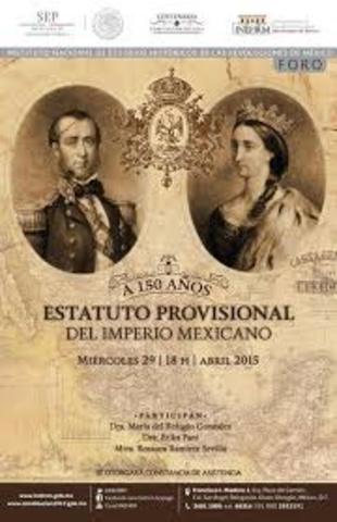 Estatuto Provisional del Imperio Mexicano
