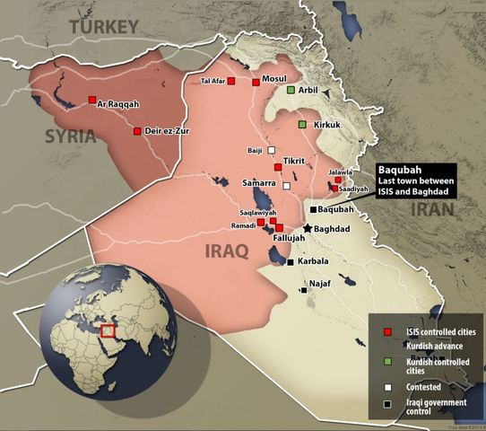 Announcement of ISIS and the caliphate became true