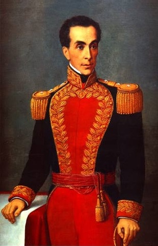 Simon Bolívar is born.