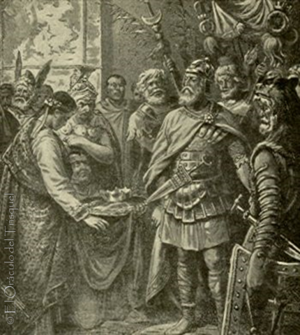 Teodorico el Gran marxa sobre Itàlia