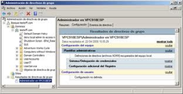 directivas de seguridad