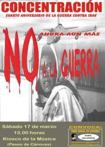 movilización internacional contra la guerra
