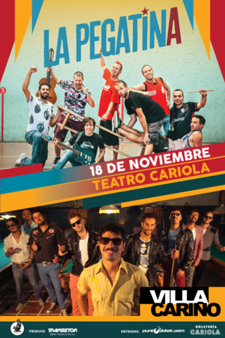 La Pegatina y Villa Cariño