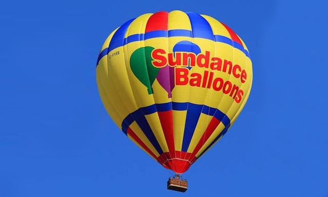 the hot air balloon