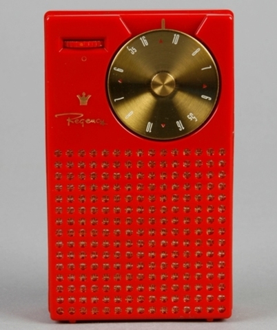 the first portable transistor radio in 1954