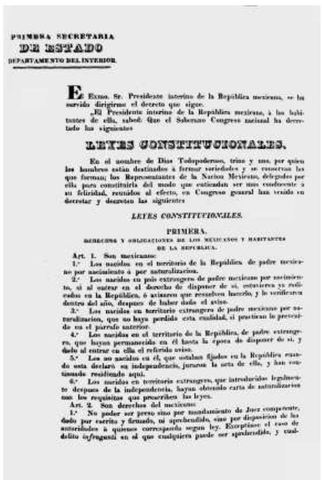 Leyes Constitucionales