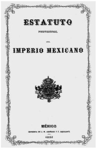 Estatuto Provisional de Imperio Mexicano