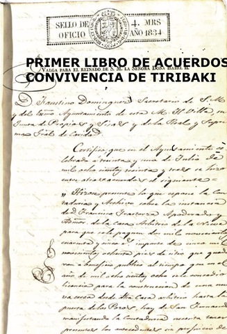 PRIMER LIBRO DE ACUERDOS DE CONVIVENCIA