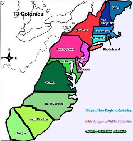 13 colonies