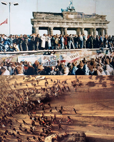 Val van de muur en revolutiejaar