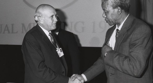 Einde apartheid Zuid-Afrika