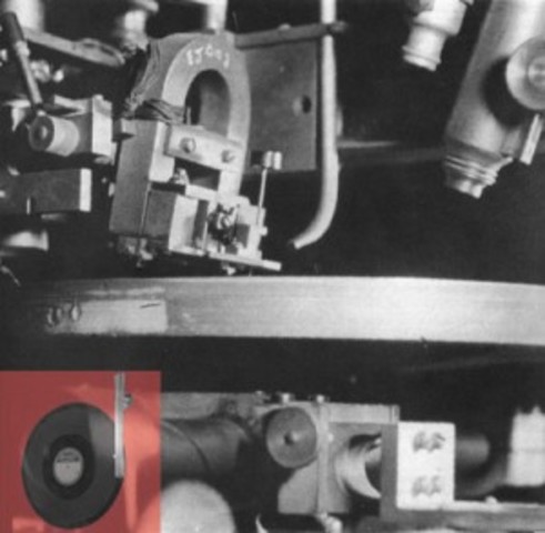 Edison electromagnetic record cutter (courtesy Edison National Historic Site)