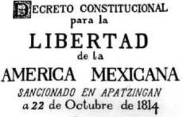 Decreto Constitucional para la Libertad de la América Mexicana