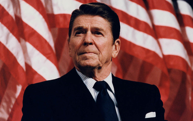 Ronald Reagan is president