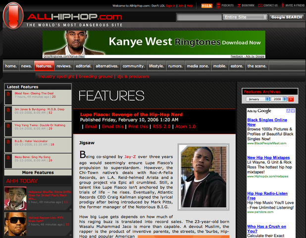 Allhiphop.com: Lupe Fiasco