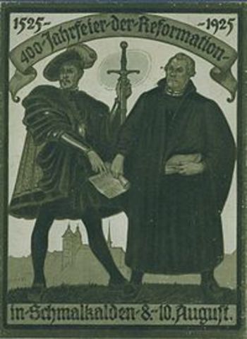 The Schmalkaldic League is Formed