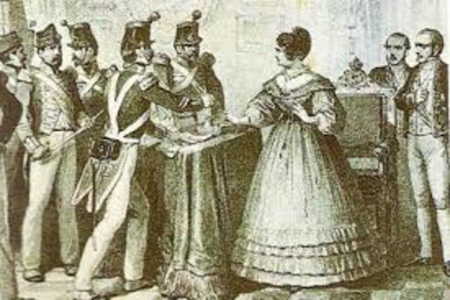 7 leyes de la constitución de 1836