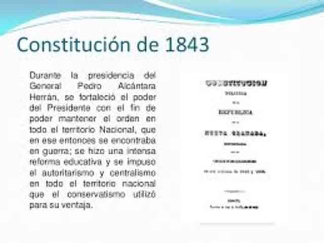 constituciòn de 1843