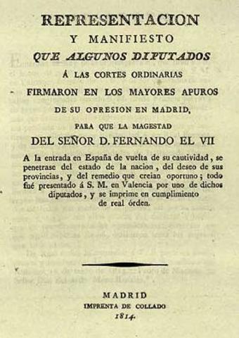 Manifiesto de los persas