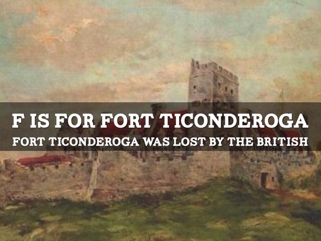 Capture of Fort Ticongeroga