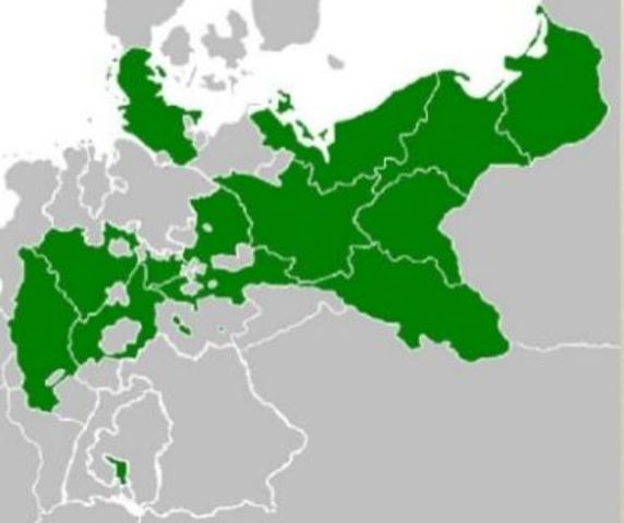 Map of Prussia