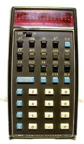 First Pocket Electronic Scientific Calculator