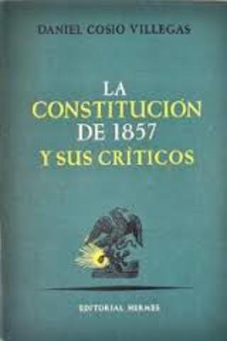 La constitución de 1857