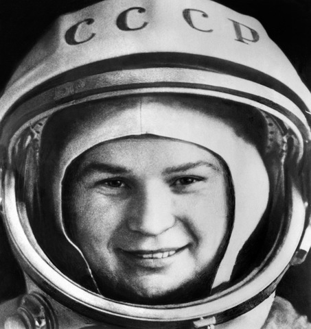 The first woman in space
