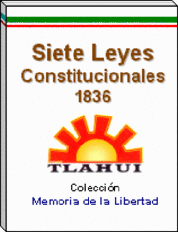 Leyes Constitucionales (diciembre 29, 1836).