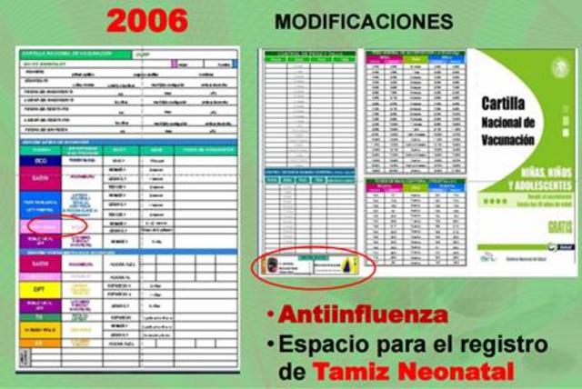 Aplicación masiva de la vacuna conjugada heptavalente contra neumococo
