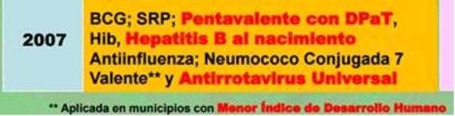 Vacunación universal contra rotavirus