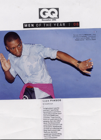 GQ: Lupe Fiasco