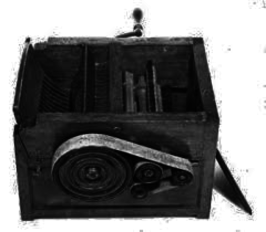 Desmotadora, de algodon