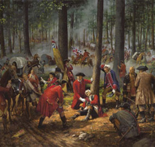 George Washington assaults Fort Duquesne