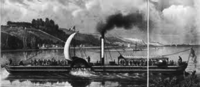 Nave de Hilatura Movida por Vapor