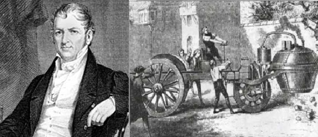 Первая паровая повозка (Никола Жозеф Кюньо)