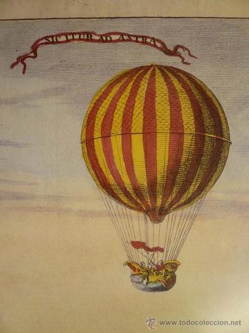 First hot balloon trip in the world