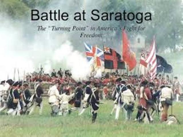 The Battle of Saratoga