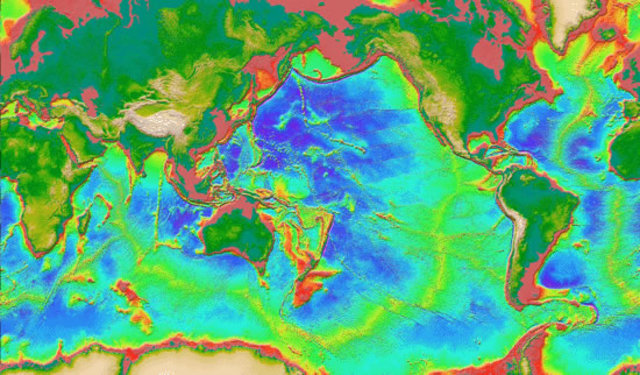1971-Present: Sea Floor Mapping From Space