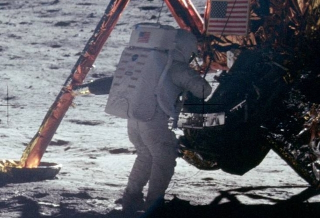 That's one small step for [a] man, one giant leap for mankind