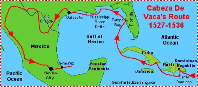 DeVaca voyage part 1 "start day"