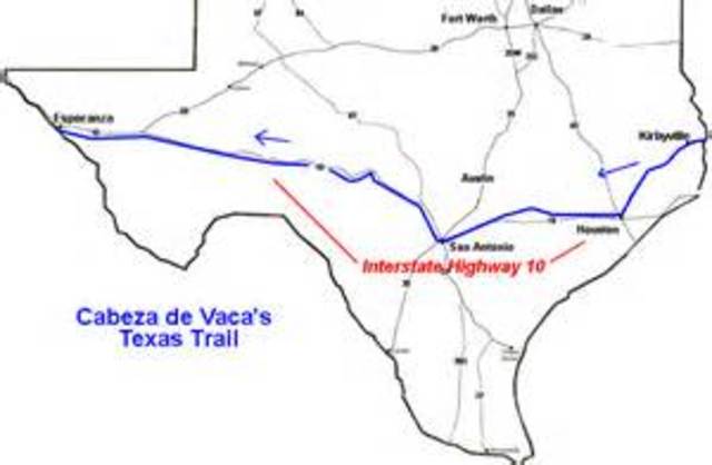 DeVaca discovers Texas