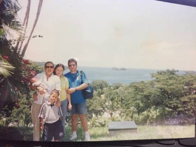 de paseo con la familia