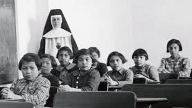 1860s: Indian Residential Schools