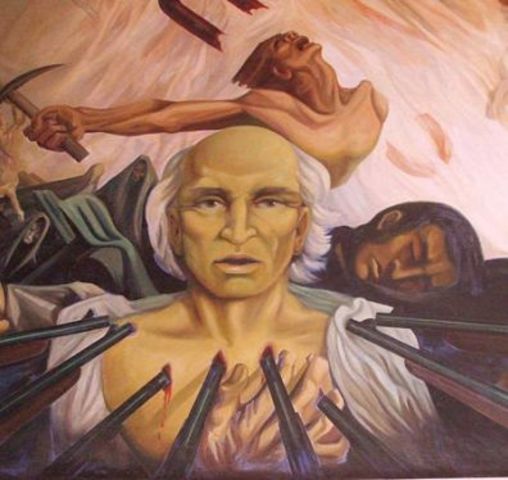 Fusilamiento de Miguel Hidalgo.