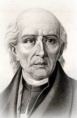 Nace Miguel Hidalgo y Costilla.